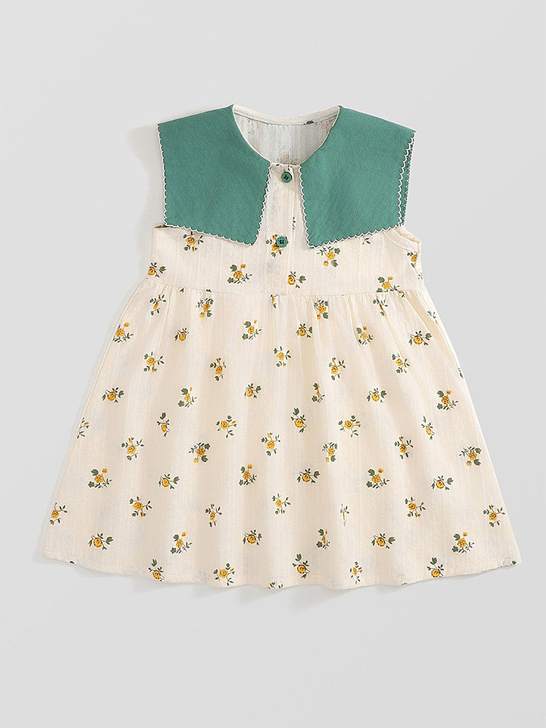 LULU & SKY Girl Print Fit & Flare Dress