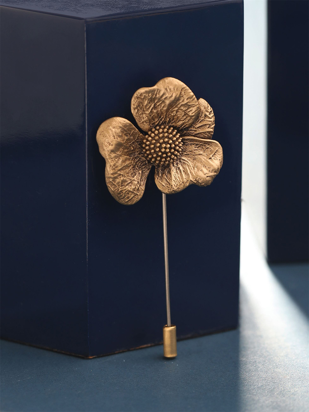 RAMO Leafy Bloom Lapel Pin Brooch