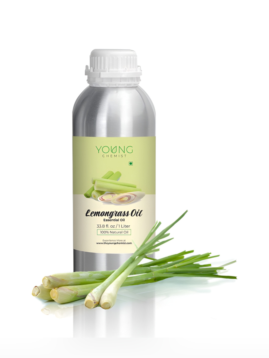 YOUNG CHEMIST Lemongrass Essential Oil For Skin & Hair - 1 Litre