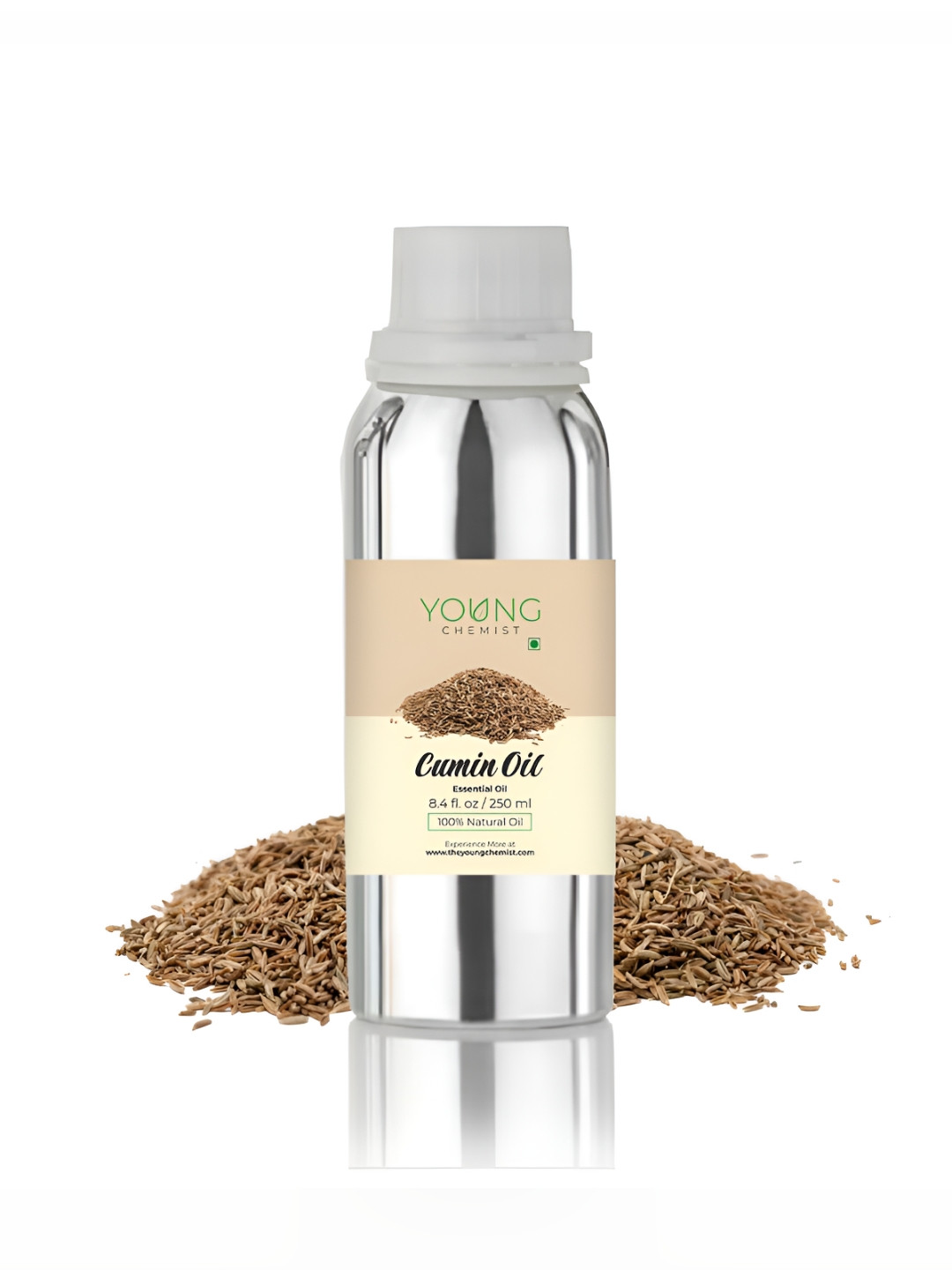 YOUNG CHEMIST Cumin Essential Oil For Skin & Hair - 250 ml