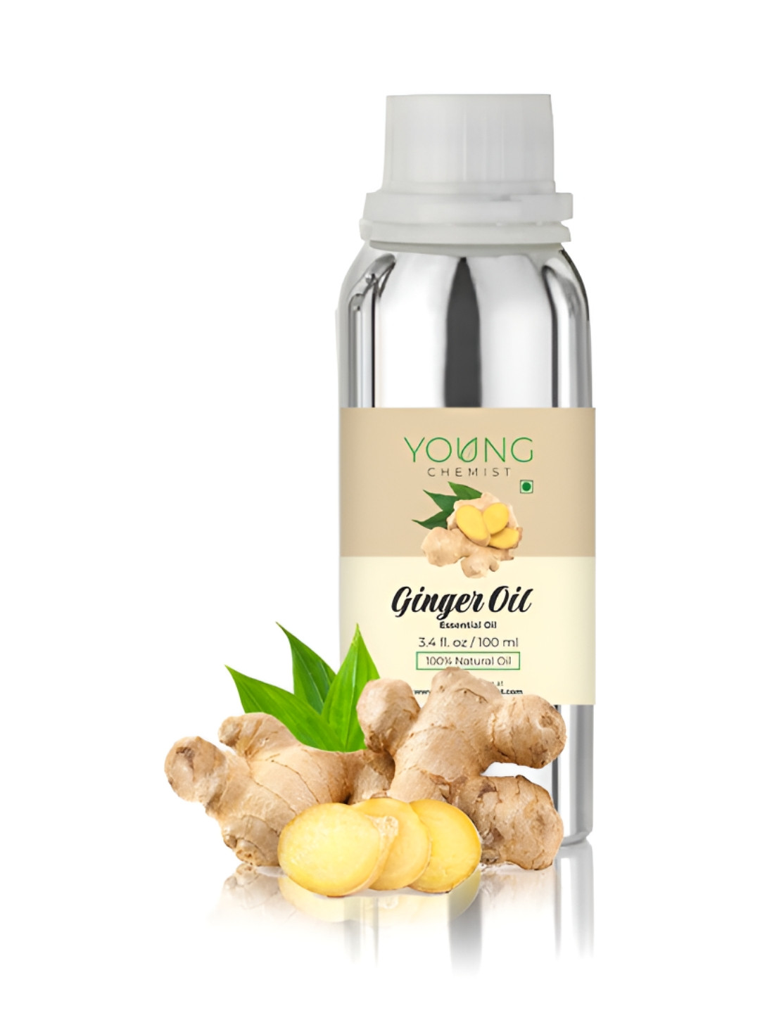 YOUNG CHEMIST Antiseptic and Antifungal Ginger Essential Oil For Skin & Hair - 100 ml