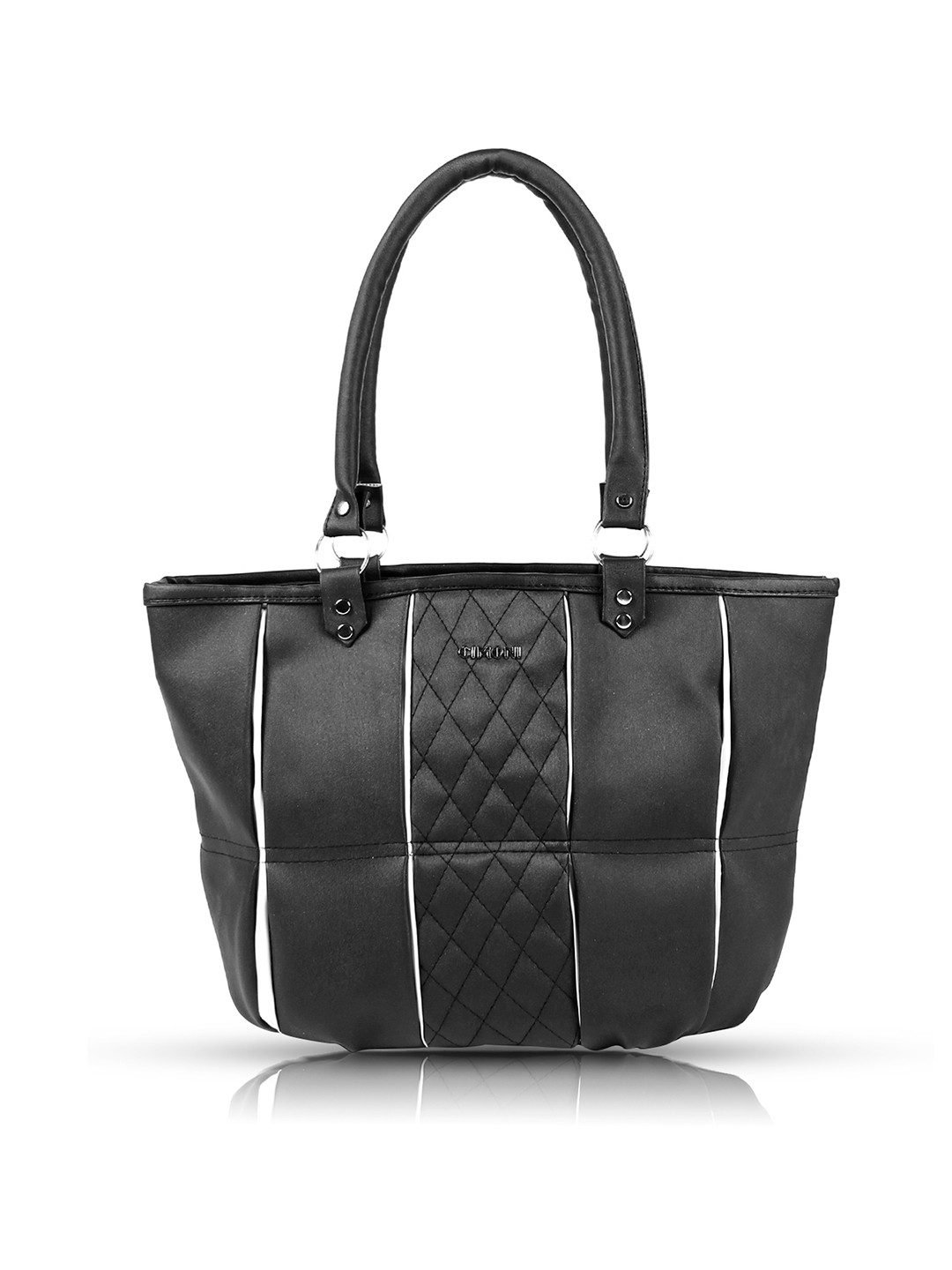 CIMONI Women Textured Solid Structured Handheld Bag