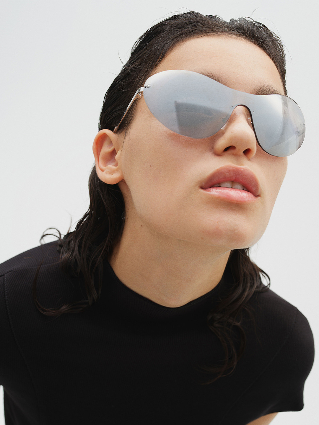 H&M Women Sporty Sunglasses 1236052002-Silver-Coloured