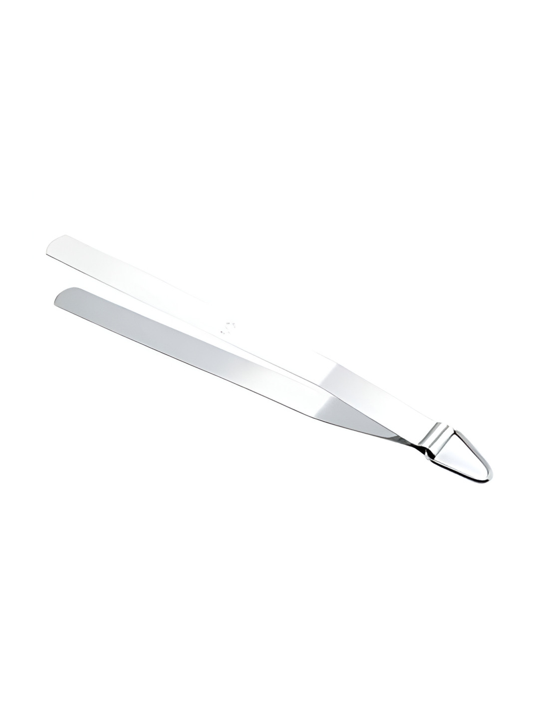 Ikarus Silver-Toned Stainless Steel Tongs