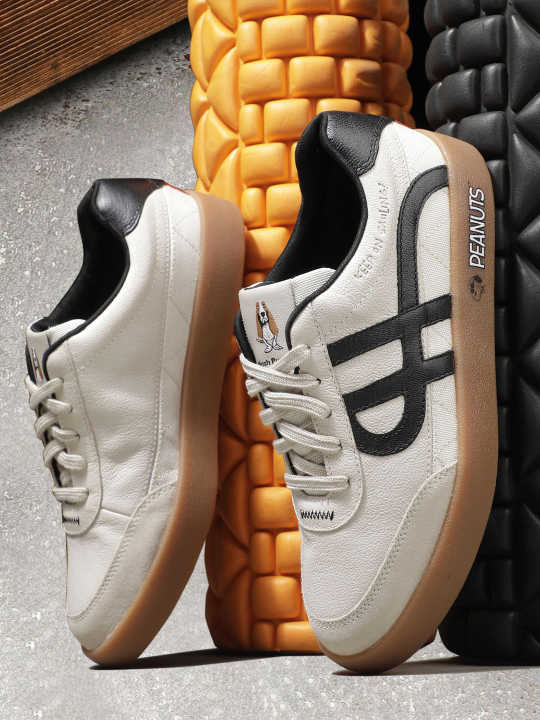 Hush Puppies Women Leather Sneakers