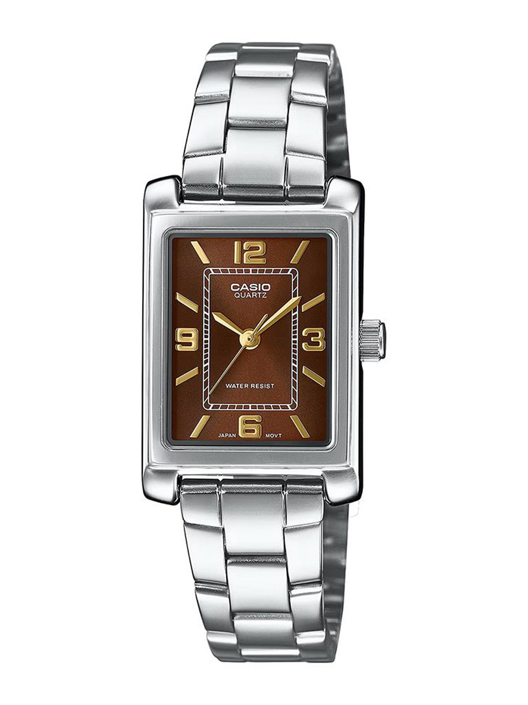 CASIO Women Dial & Stainless Steel Cuff Straps Analogue Watch A2356