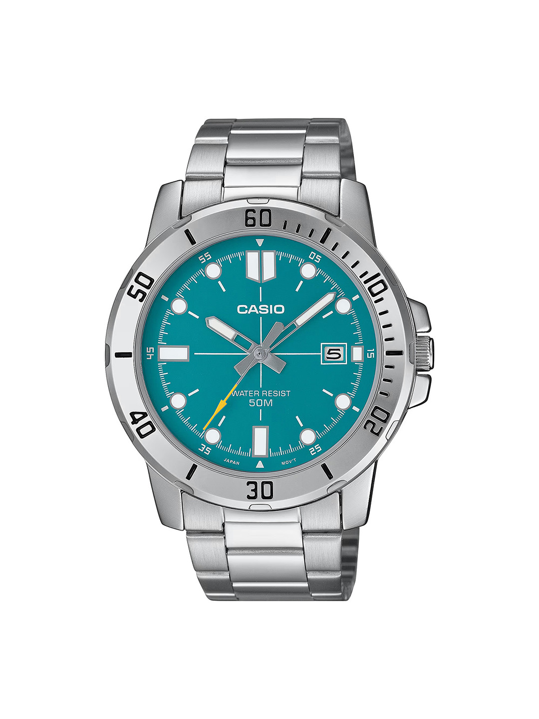 CASIO Men Dial & Stainless Steel Cuff Straps Analogue Watch A2337