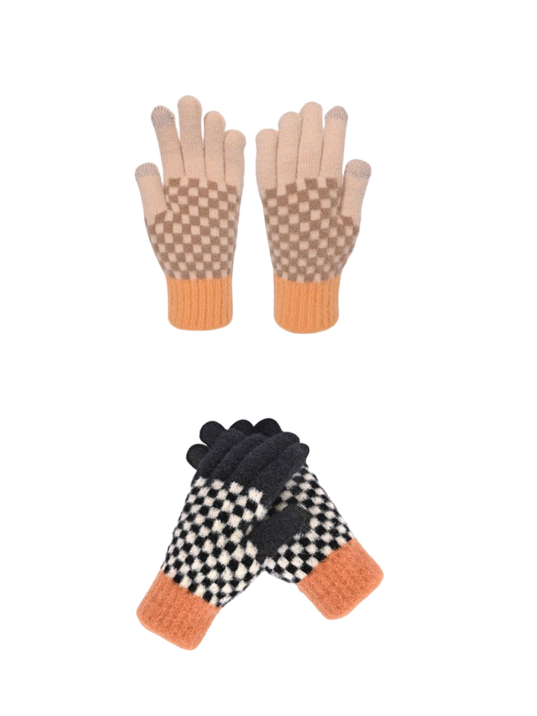 LOOM LEGACY Women Pack of 2 Touchscreen Winter Gloves