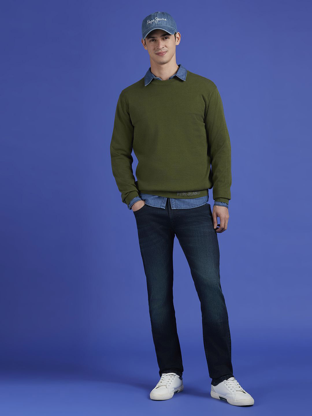 Pepe Jeans Mens winter Cotton Pullover