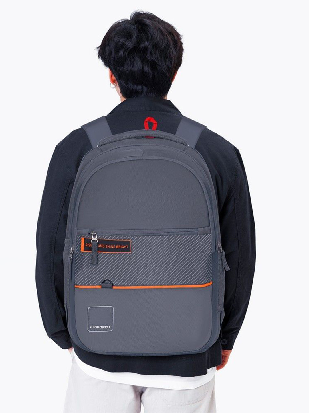 Priority Unisex 18 Inch Solid College Backpack