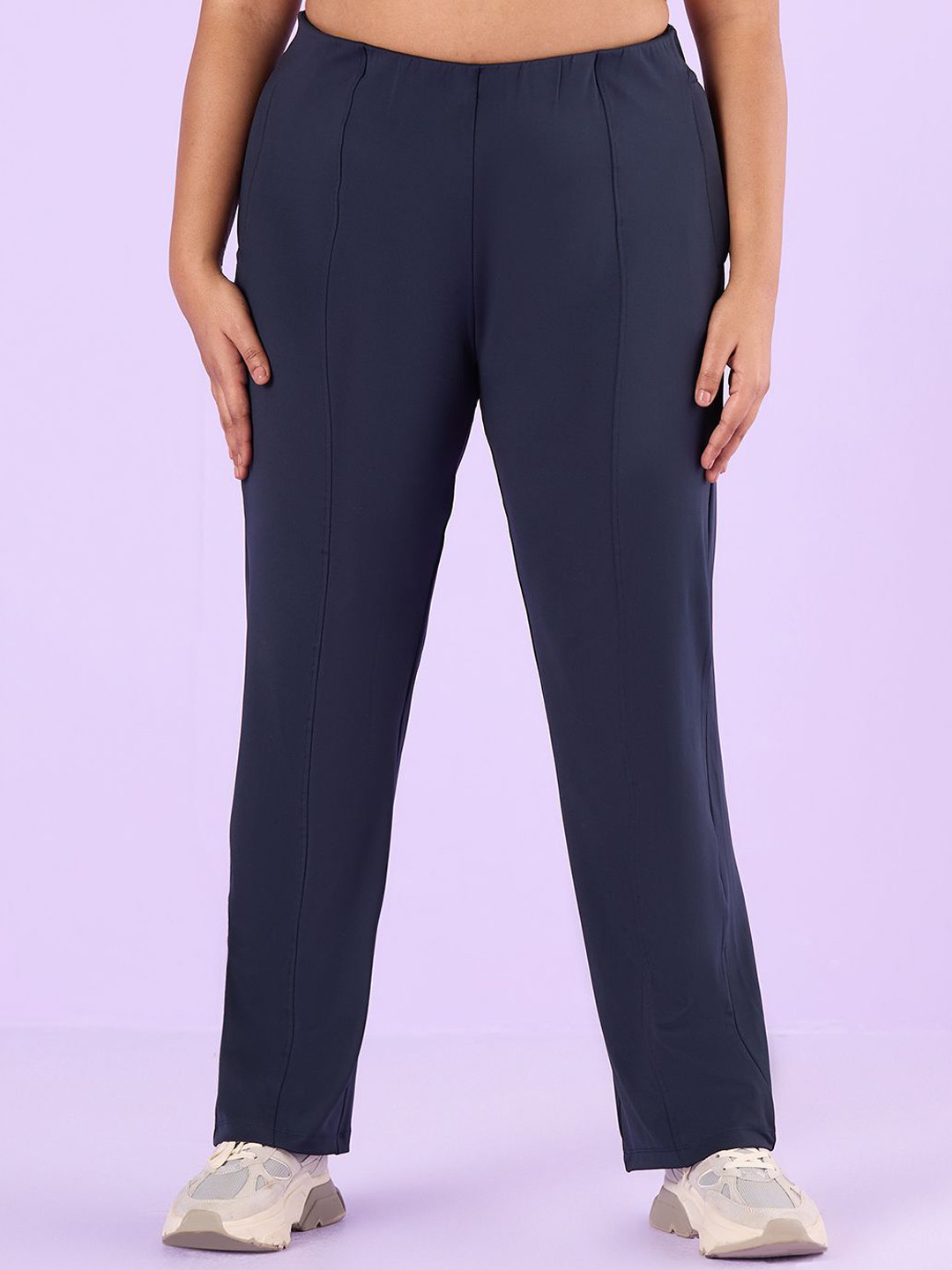 Big Hello - The Plus Life Women Pleated Regular Trousers