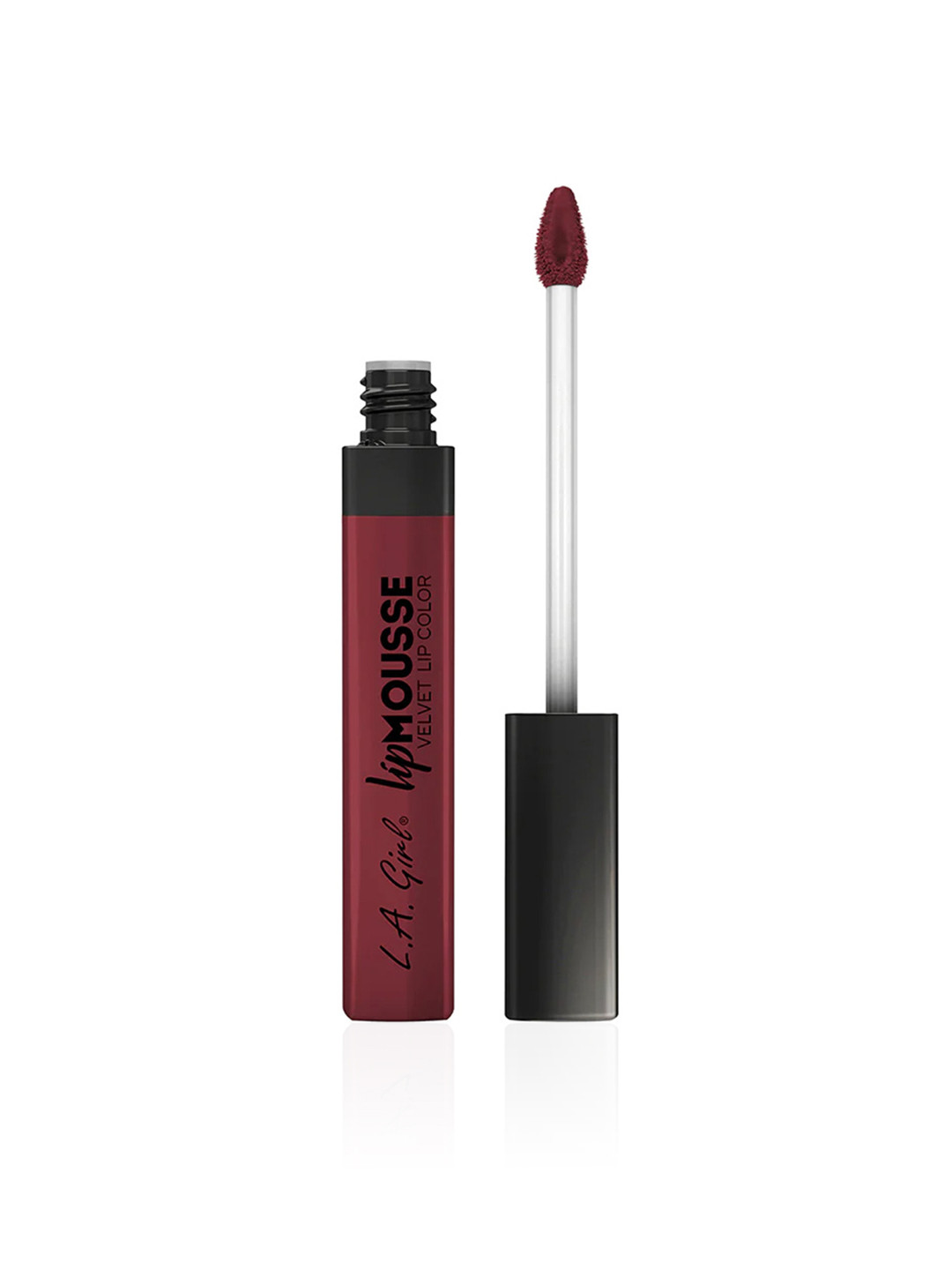 L.A Girl Non-Sticky Lip Mousse Velvet Lip Color with Vitamin E 6 ml - Bae Cation
