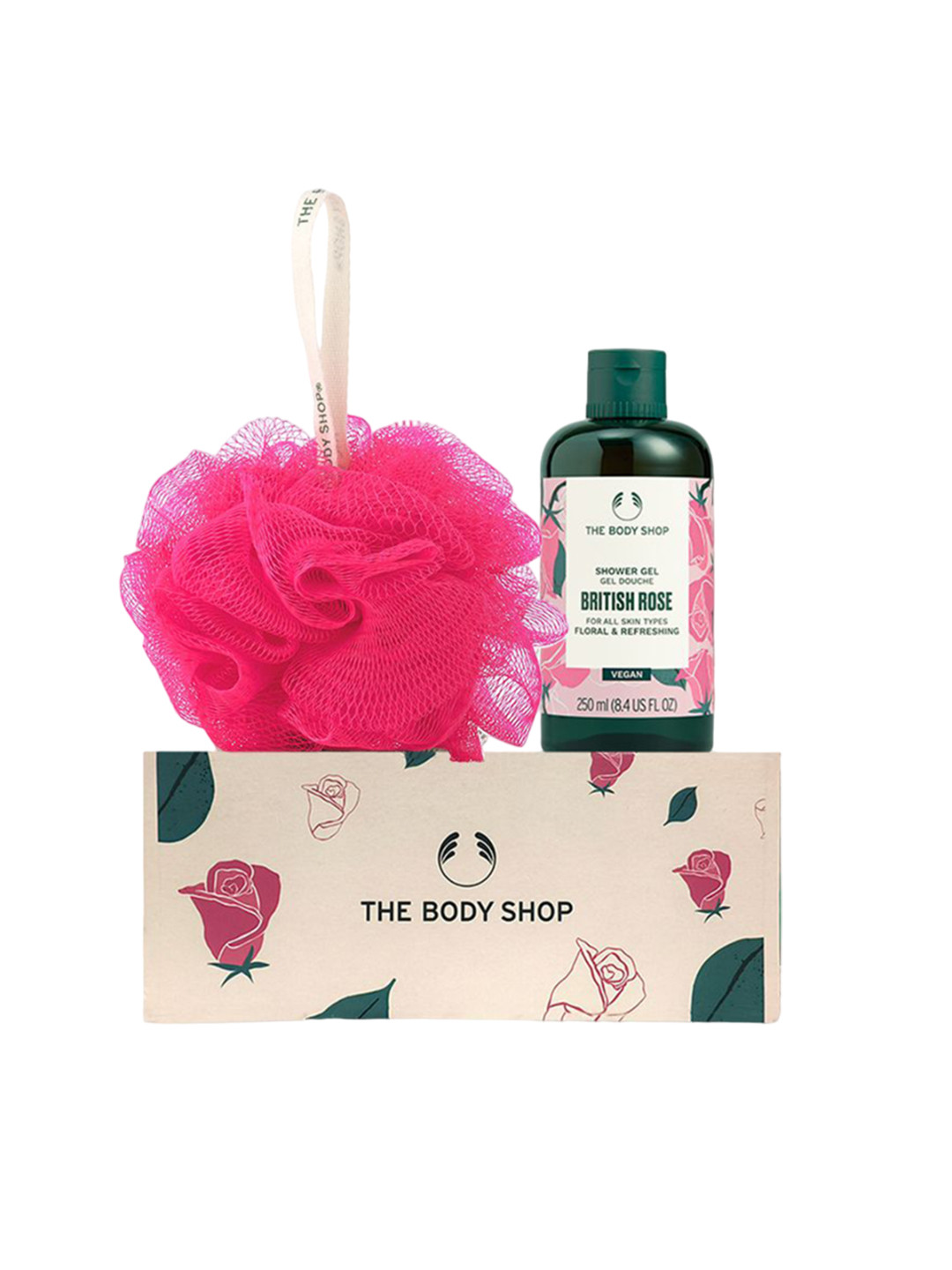 THE BODY SHOP Blooming British Rose Shower Gel Gift Set