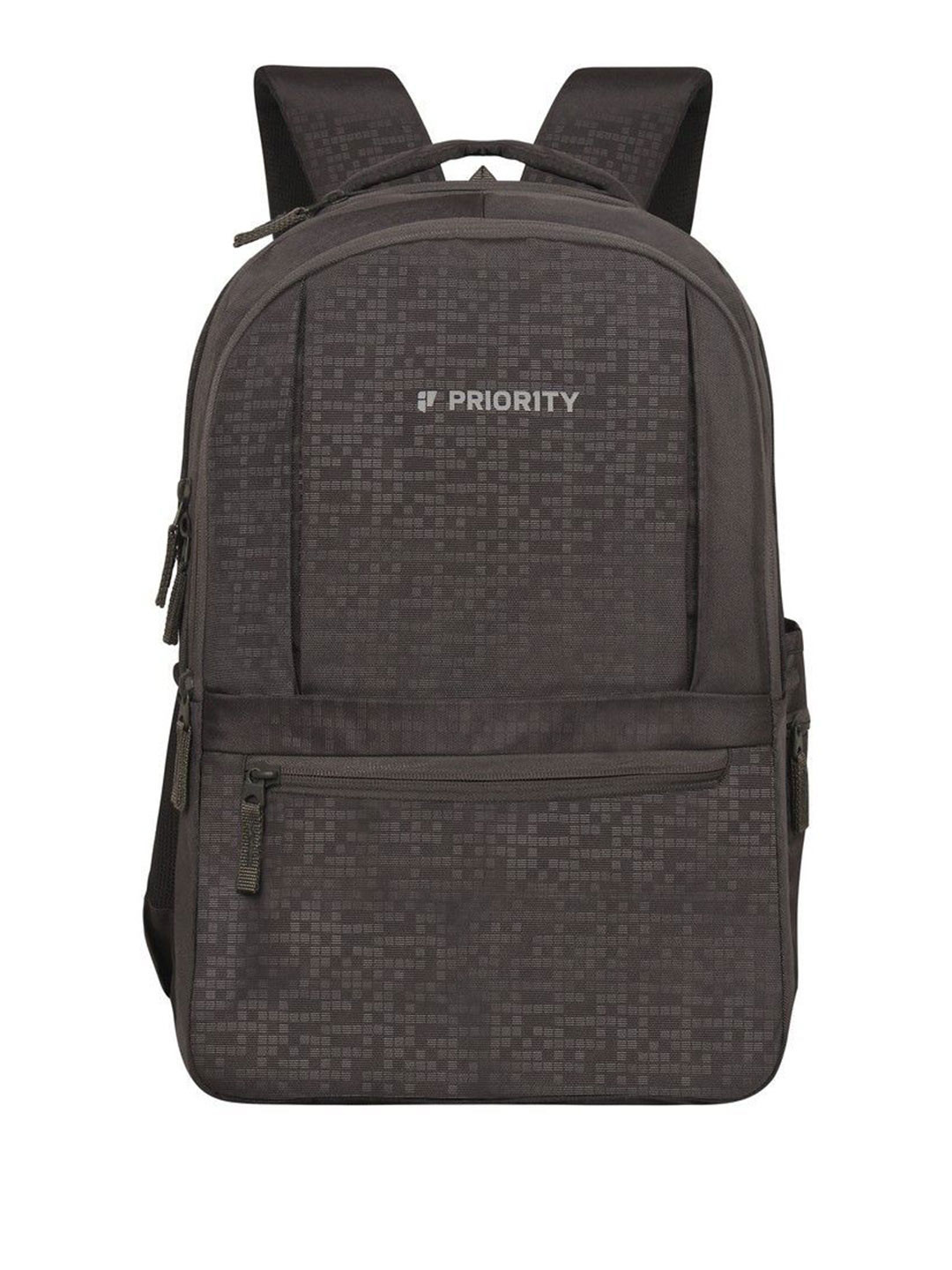 Priority Unisex Brand Logo Printed Sternum Compression Straps Backpack