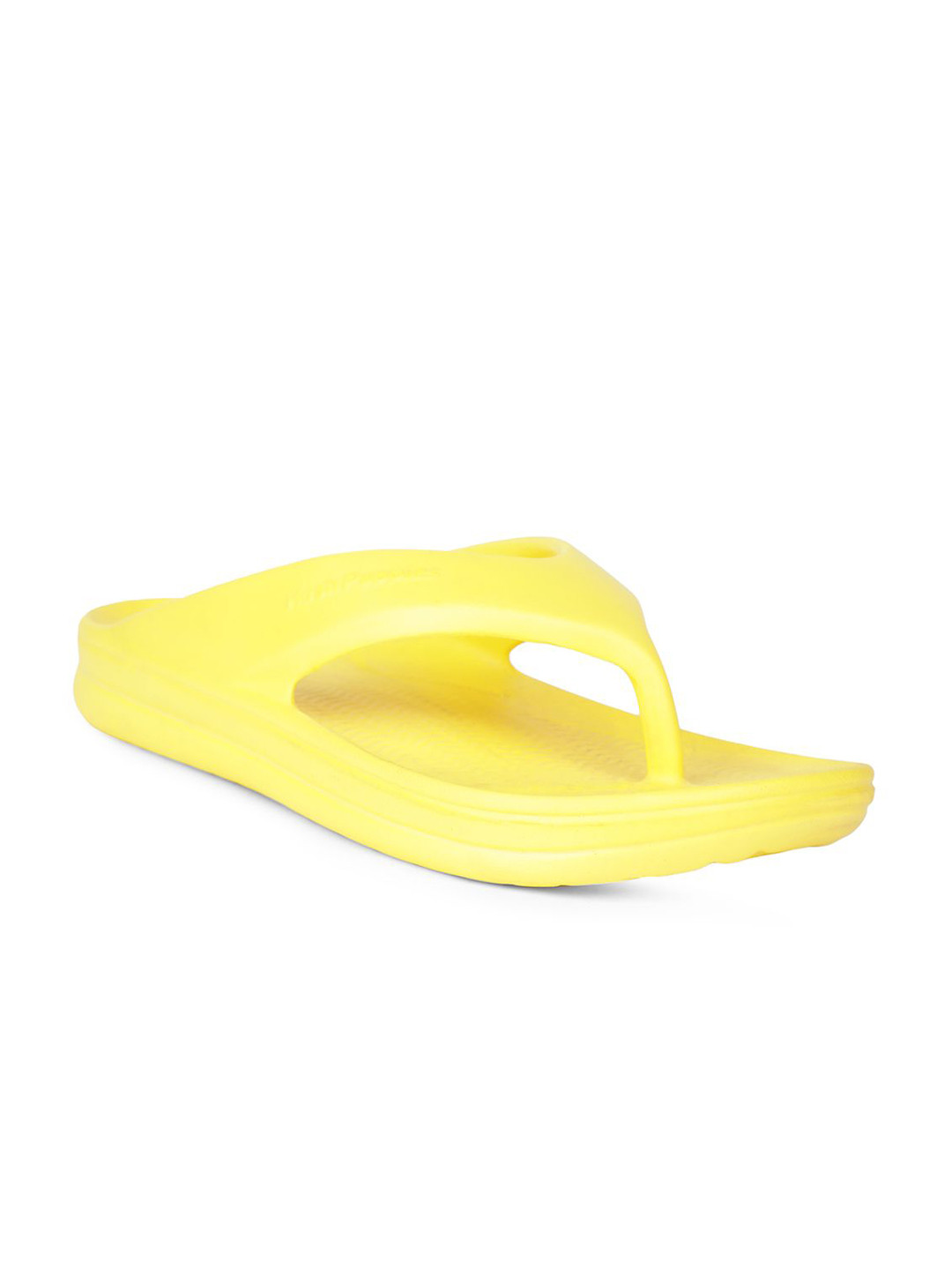 Hush Puppies Men Yellow Synthetic Thong Flip-Flops