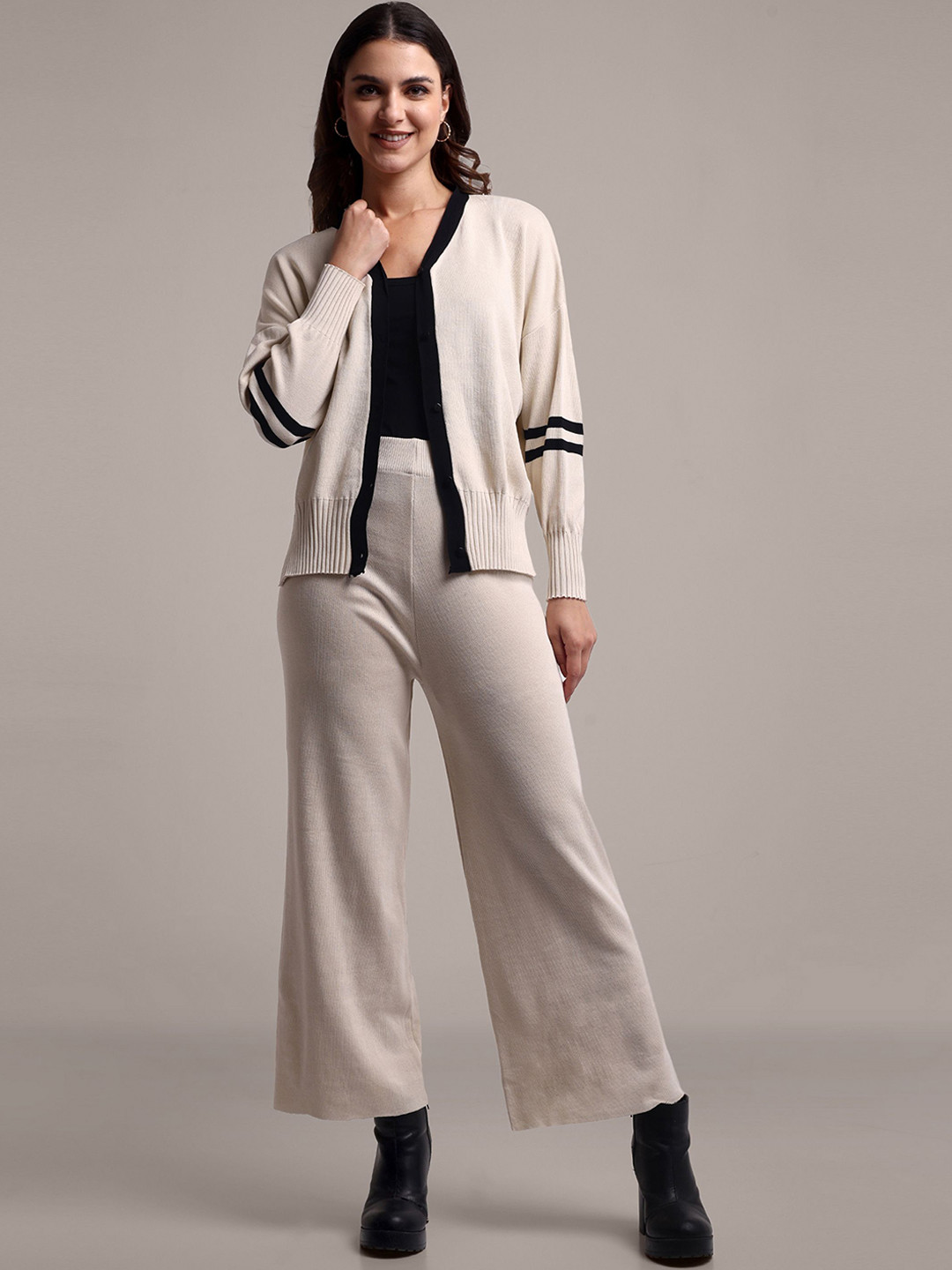 iki chic Sweater With Trousers Co-Ords