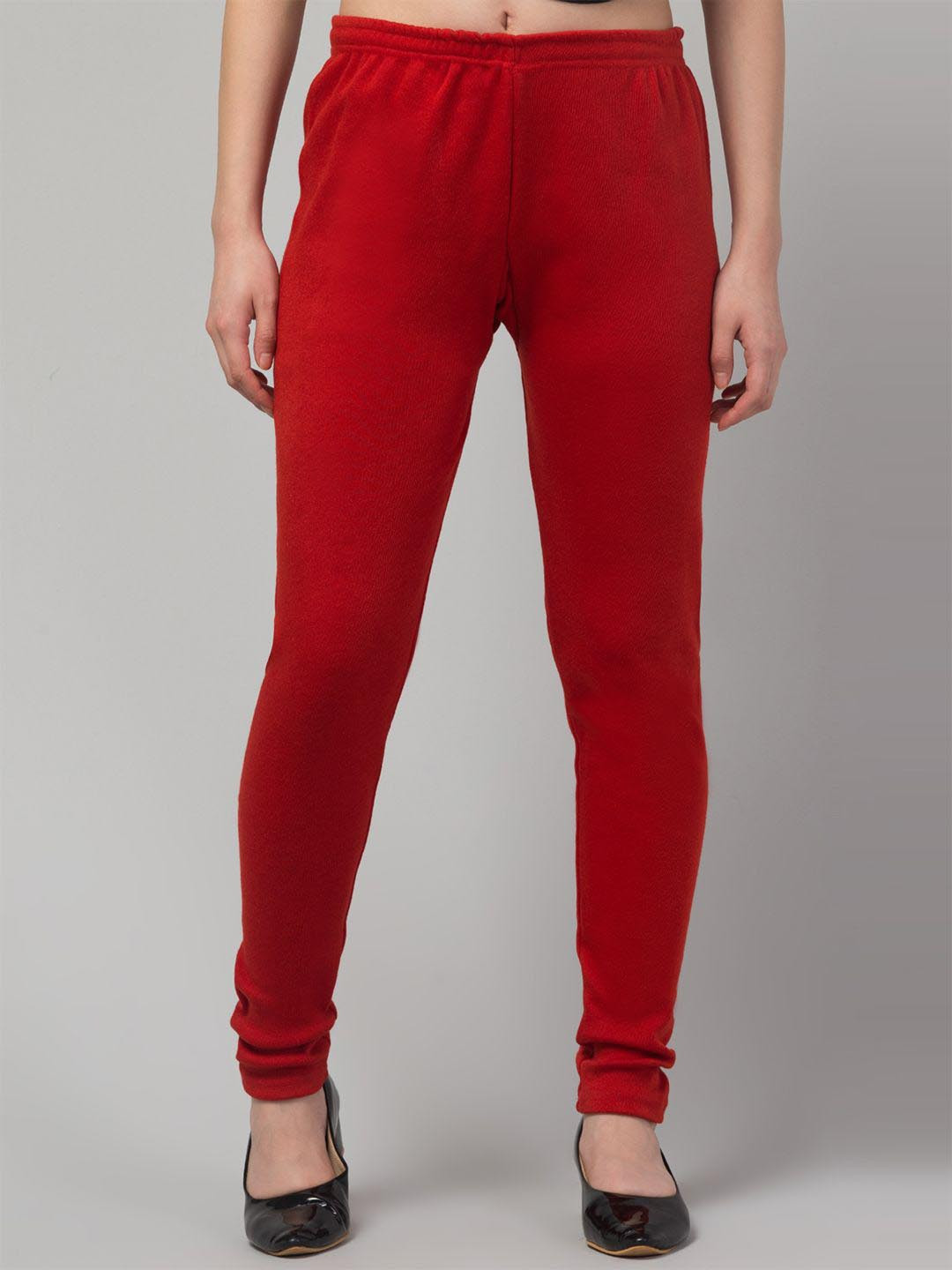Trend Level Women Woolen Knitted Churidar Length Leggings