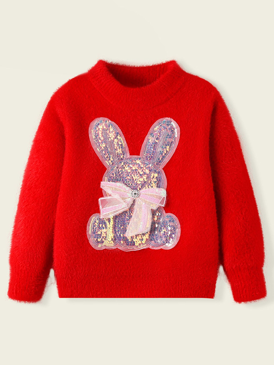 LULU & SKY Girls Embellished Sweater Vest