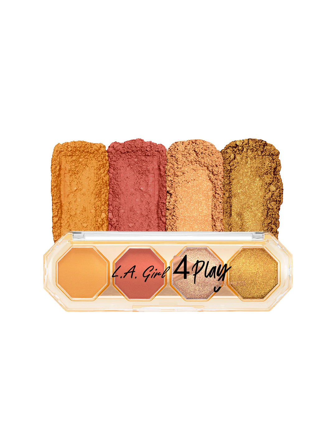 L.A Girl 4Play Highly-Pigmented Eyeshadow Palette - Juicy