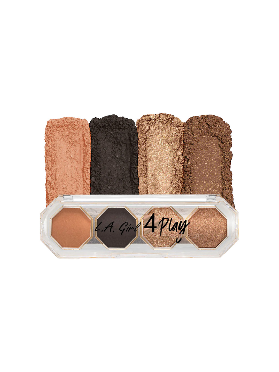 L.A Girl 4Play Highly-Pigmented Eyeshadow Palette - Seduce