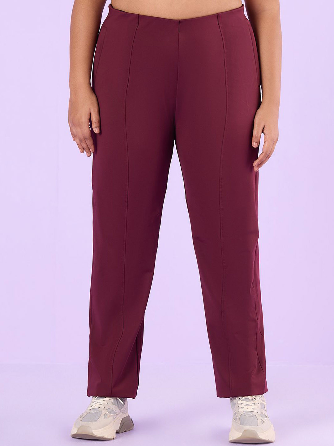 Big Hello - The Plus Life Women Mid-Rise Track Pants