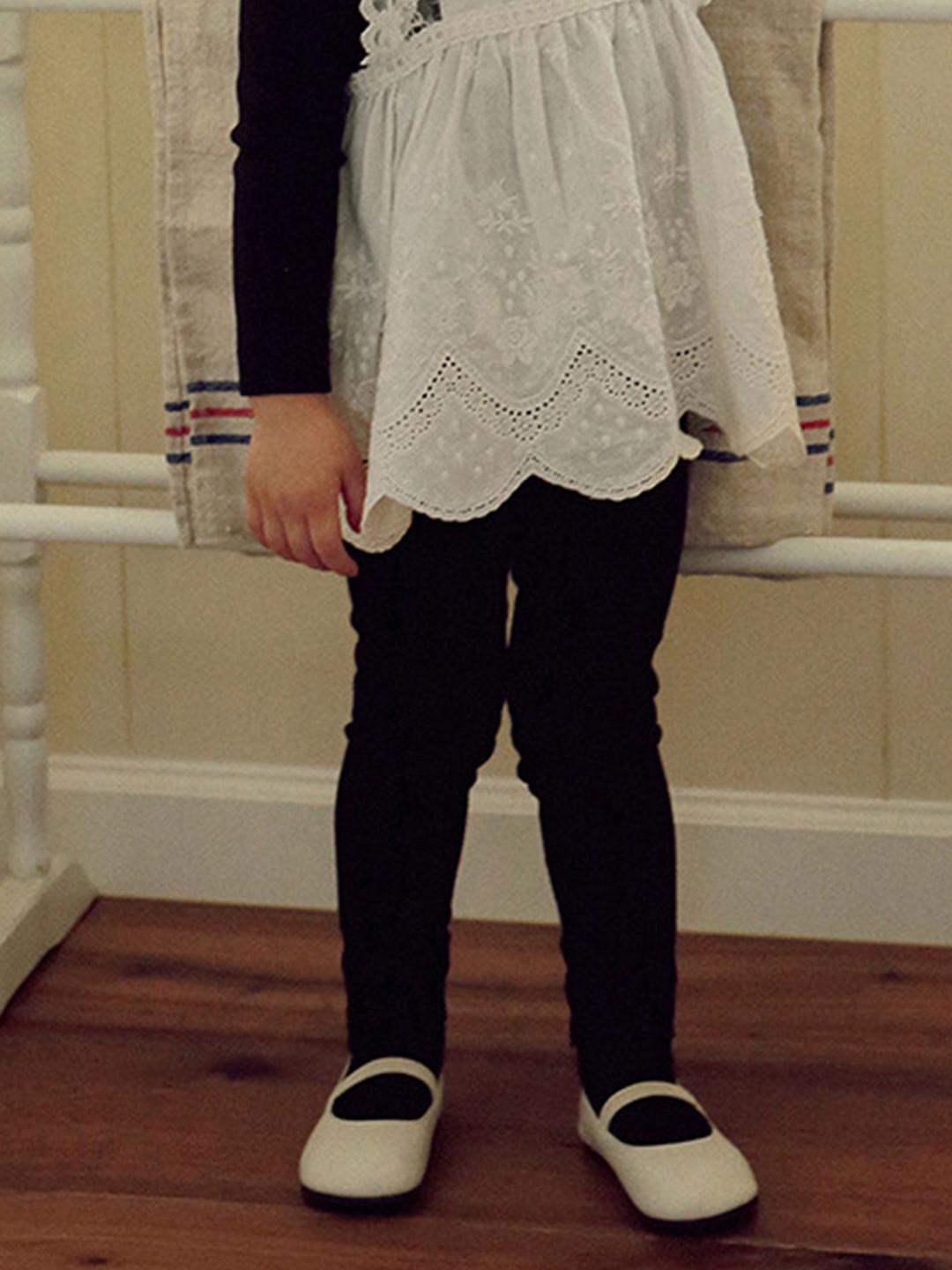 LULU & SKY Girls Slip-On Ankle Length Leggings