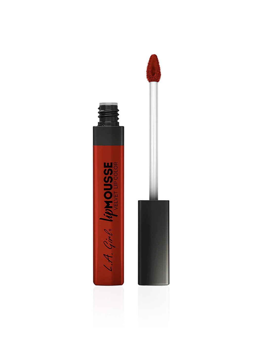 L.A Girl Non-Sticky Lip Mousse Velvet Lip Color with Vitamin E 6 ml - Attitude