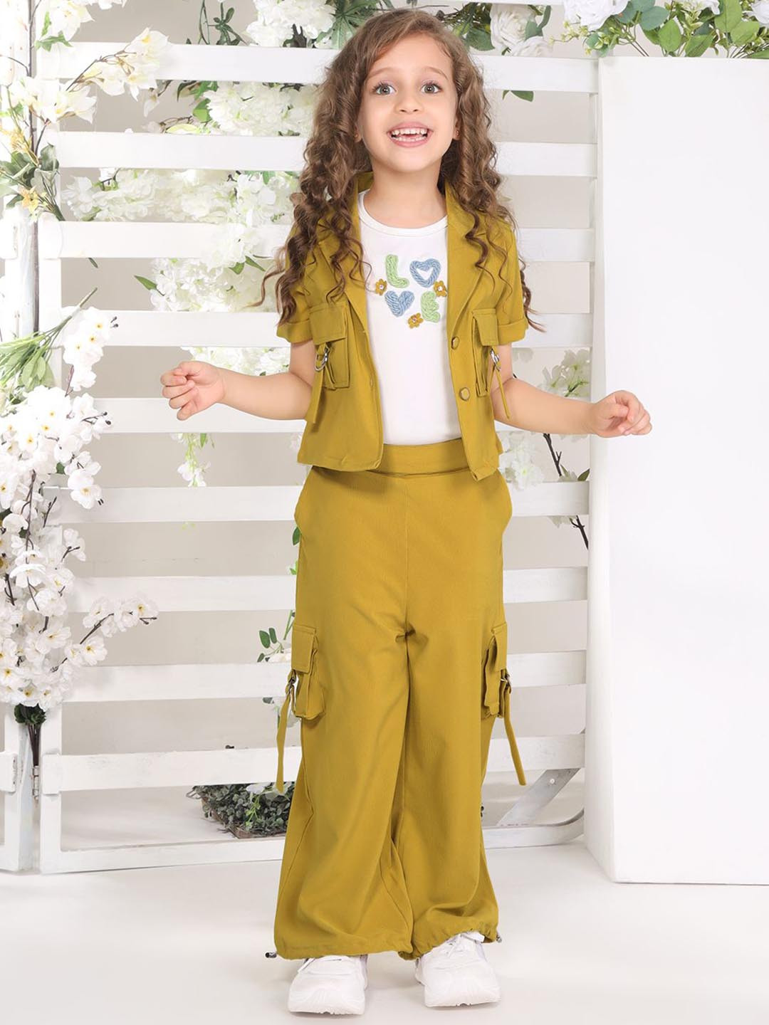 Ministitch Top With Trouser & Jacket