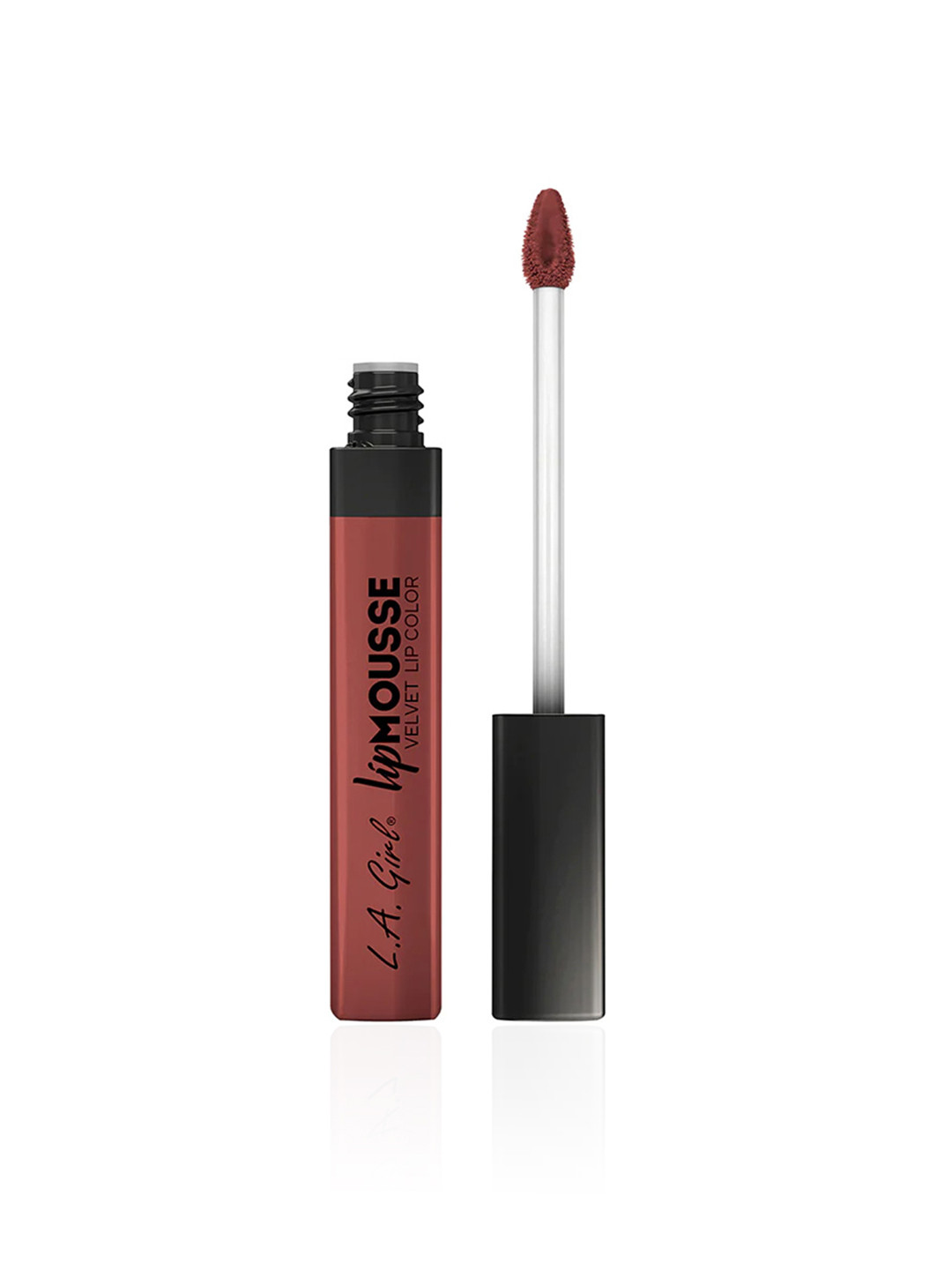 L.A Girl Non-Sticky Lip Mousse Velvet Lip Color with Vitamin E 6 ml - Lowkey