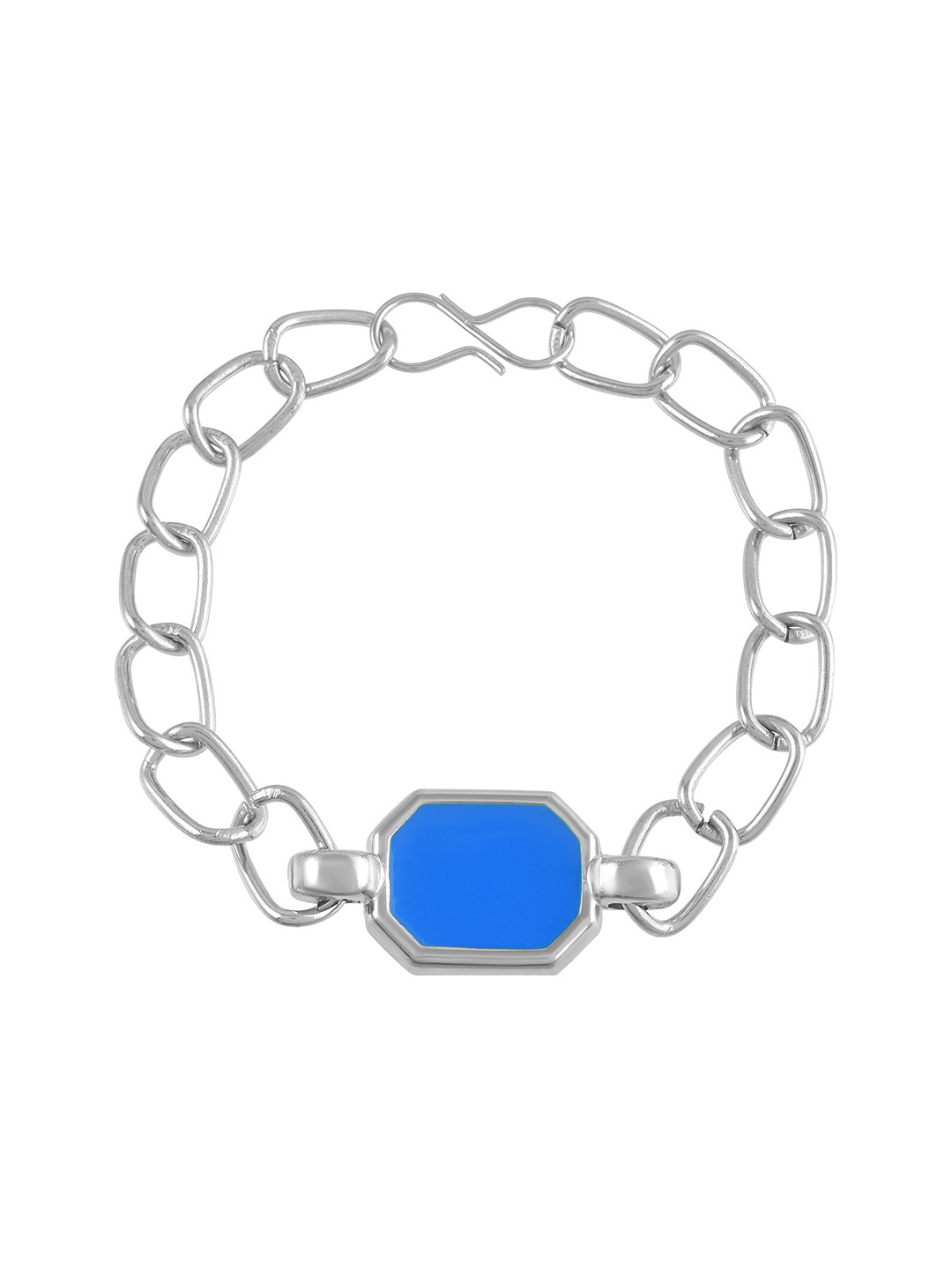 MEMOIR Boys Brass Silver-Plated Multi strand Bracelet