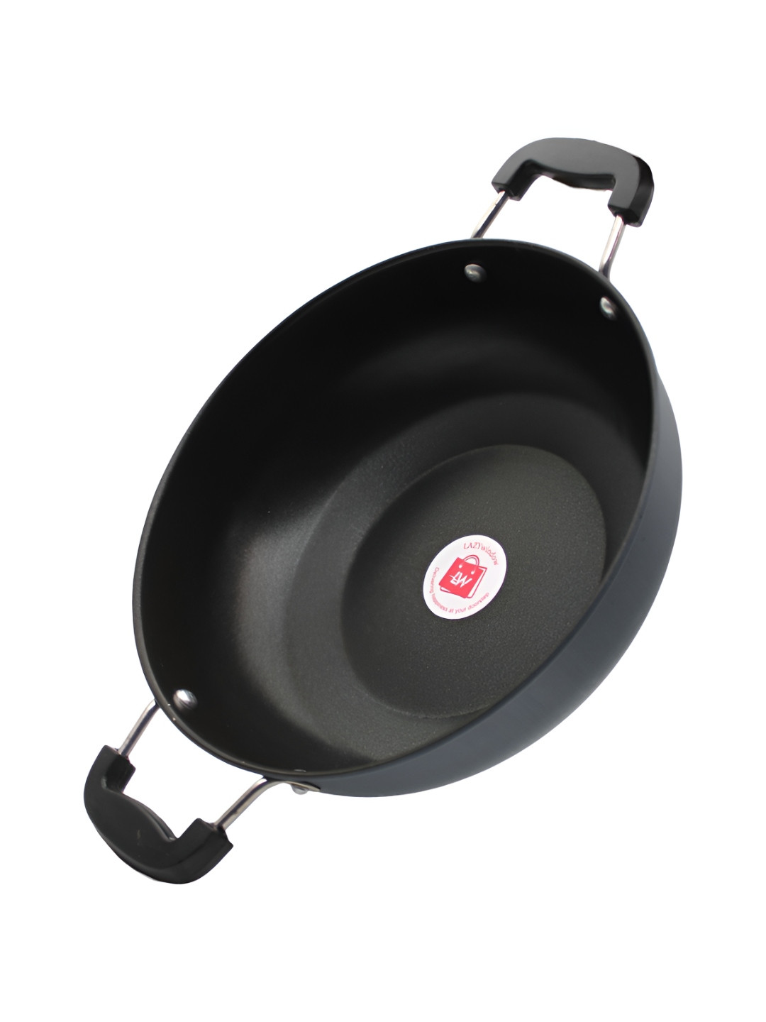 LAZYwindow Premium Quality Nonstick Kadhai  3L