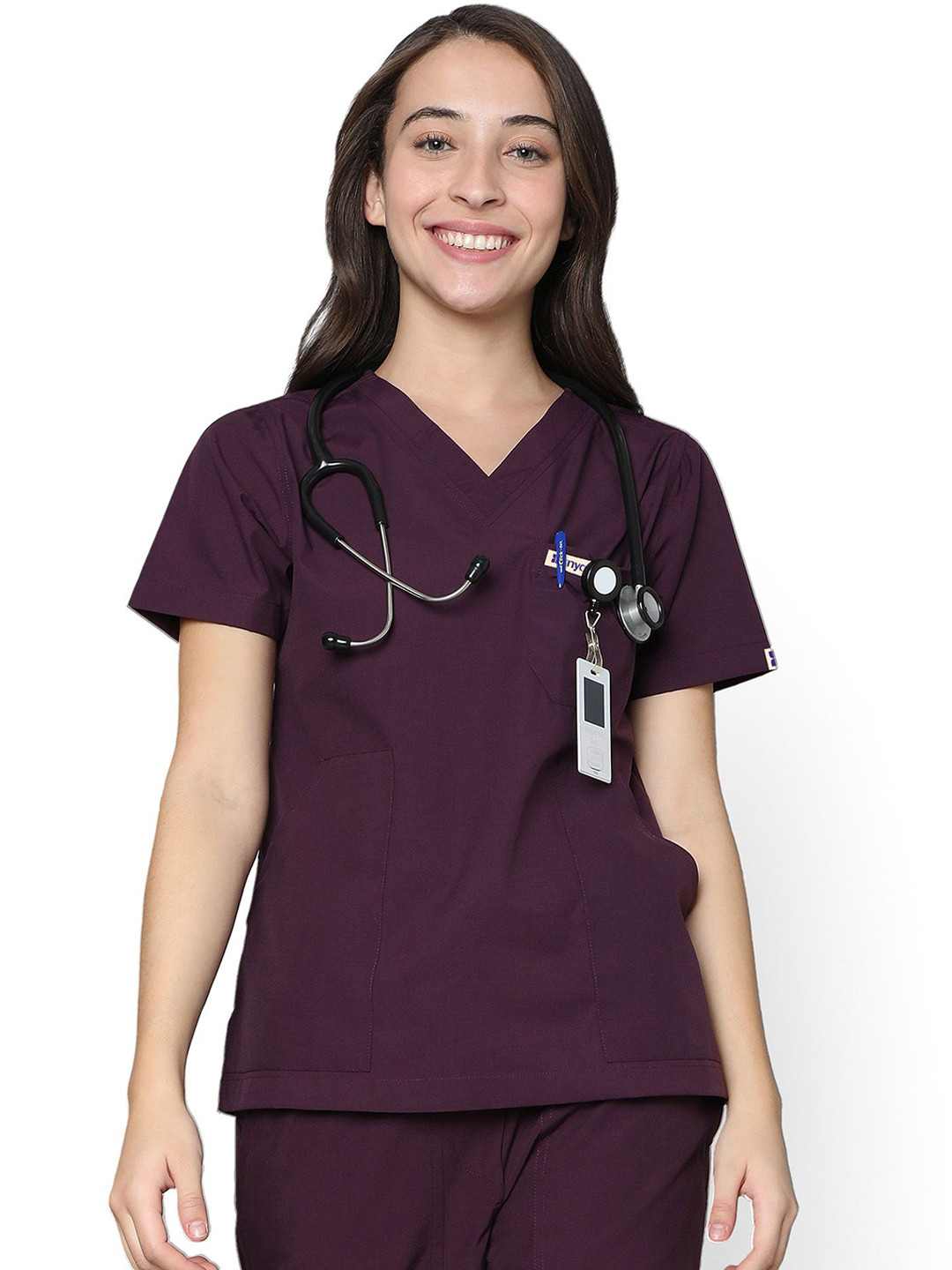 KNYA Women Doctor 5-Pocket Scrub Suit