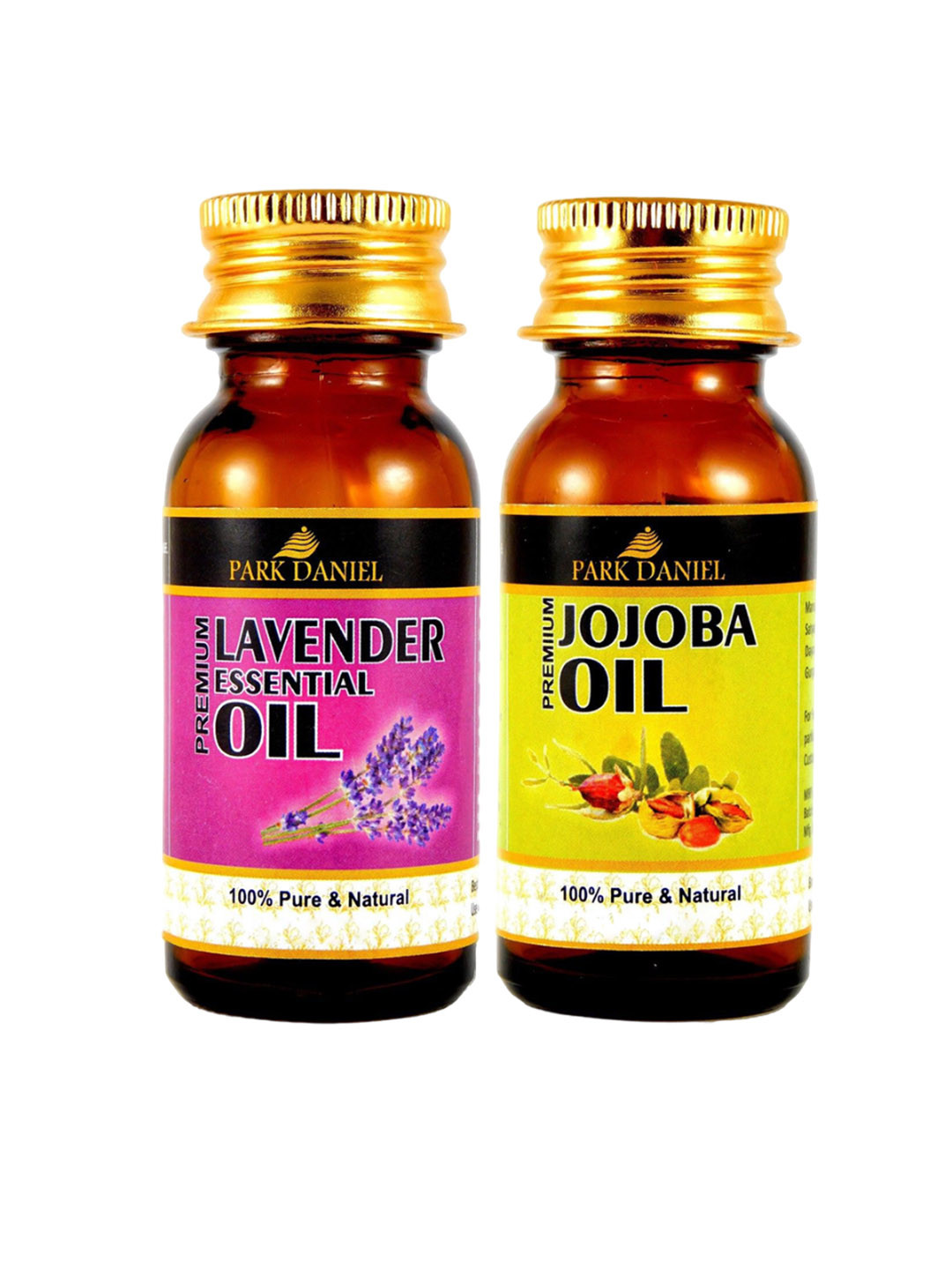 Park Daniel Set Of 2 Pure And Natura Lavender Essential & Jojoba Oil - 30 ml Each