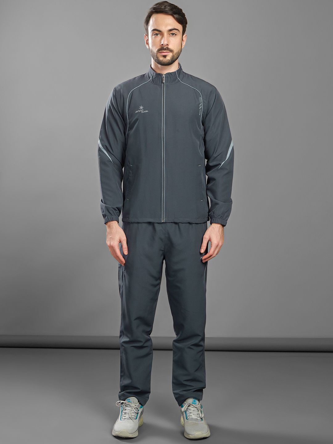 SPORT SUN Men Mid-Rise Sports Tracksuits