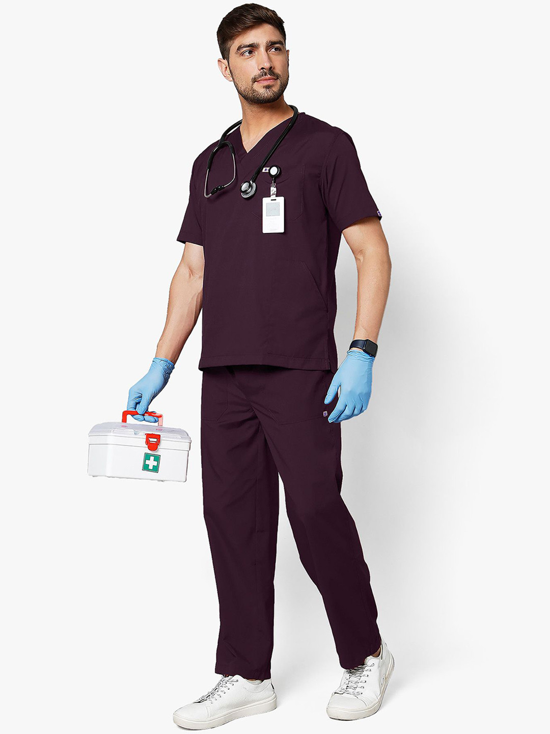 KNYA Men Active Scrub suits for Doctors