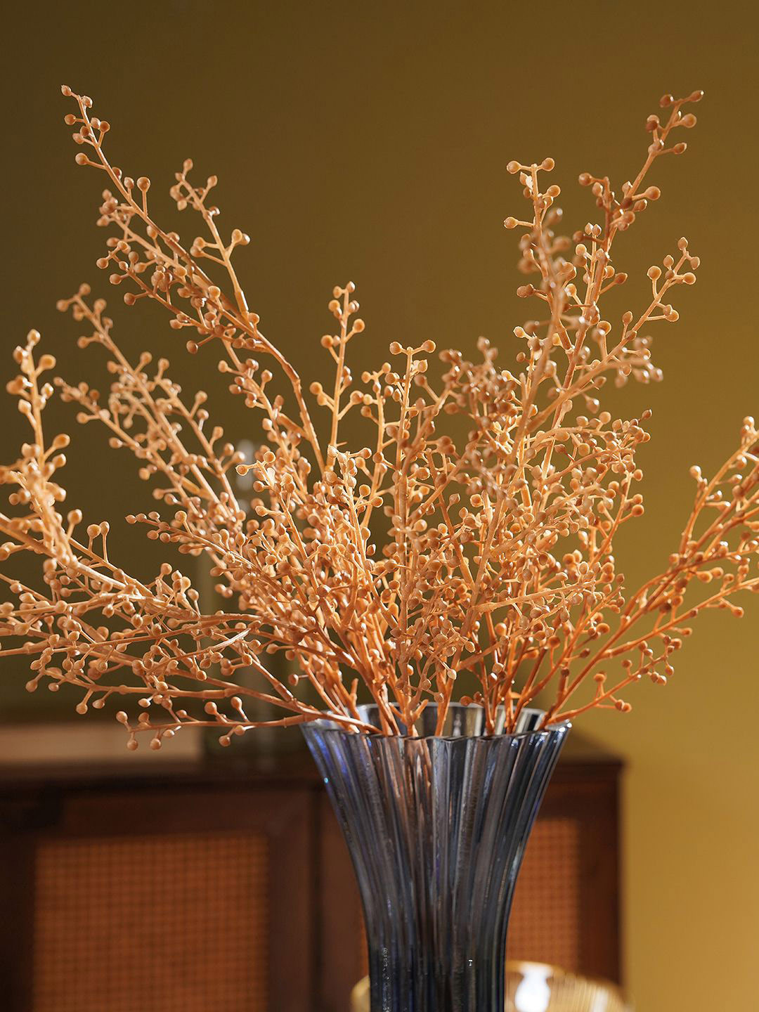 Pure Home and Living Brown Dry Artificial Flower