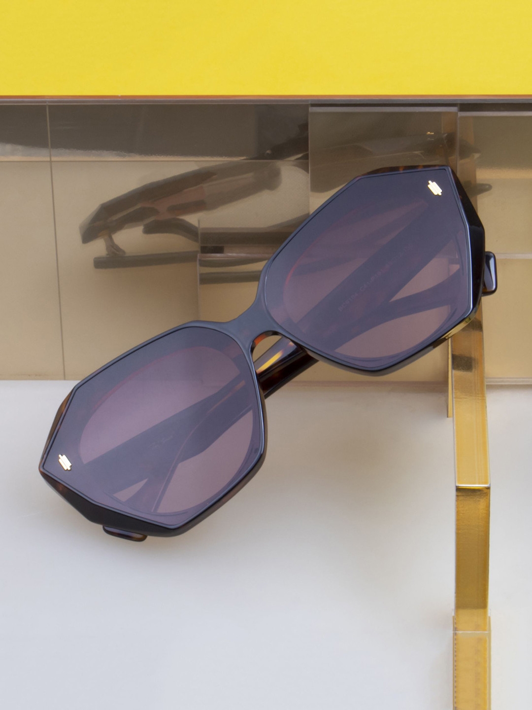 Ted Smith Women Cateye Sunglasses with Polarised Lens  GORGIA_C4