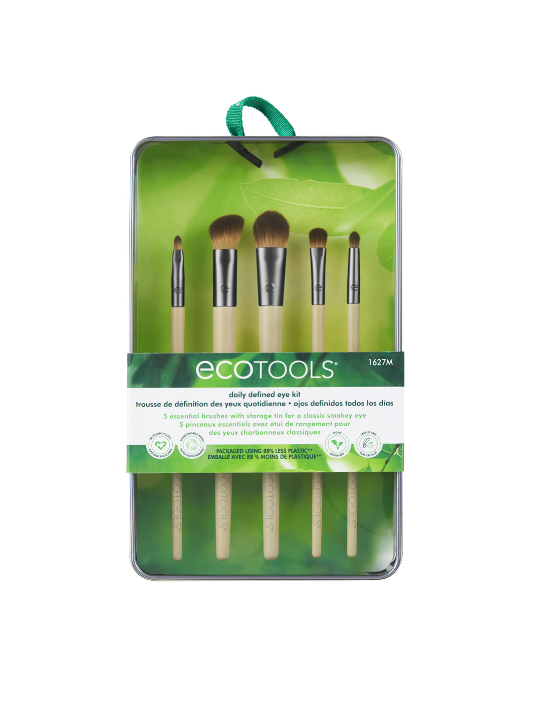 EcoTools Daily Defined Eye Makeup Brush Kit - Beige