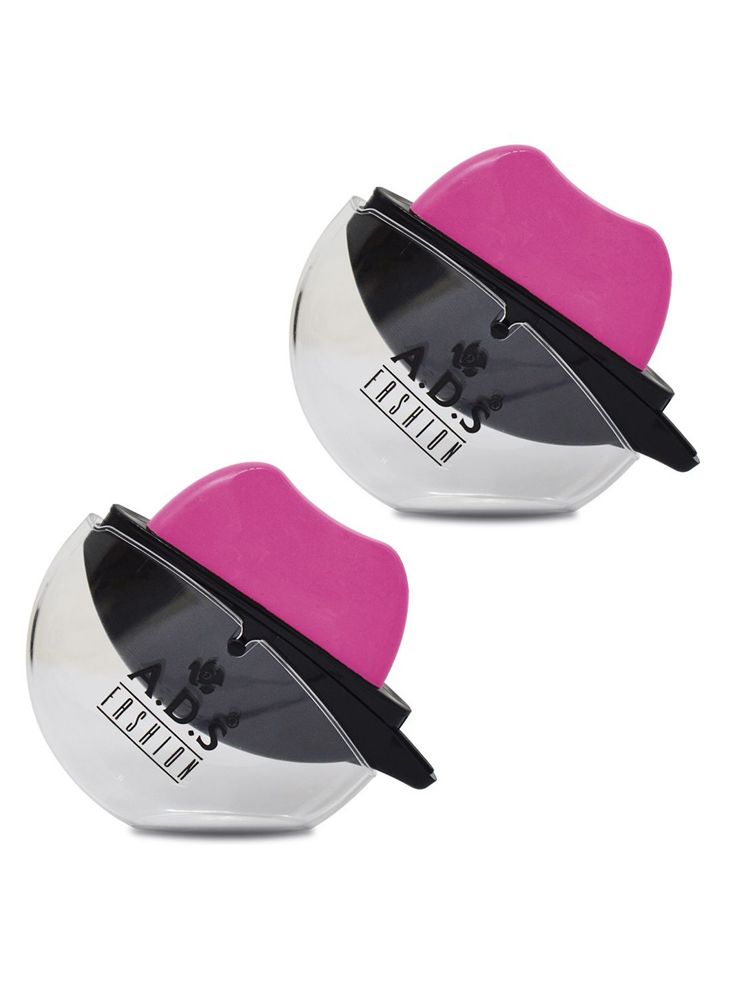 A.D.S Set Of 2 Lip Shape Apple Design Long Lasting Lipstick - 10 gm - Pink - 03