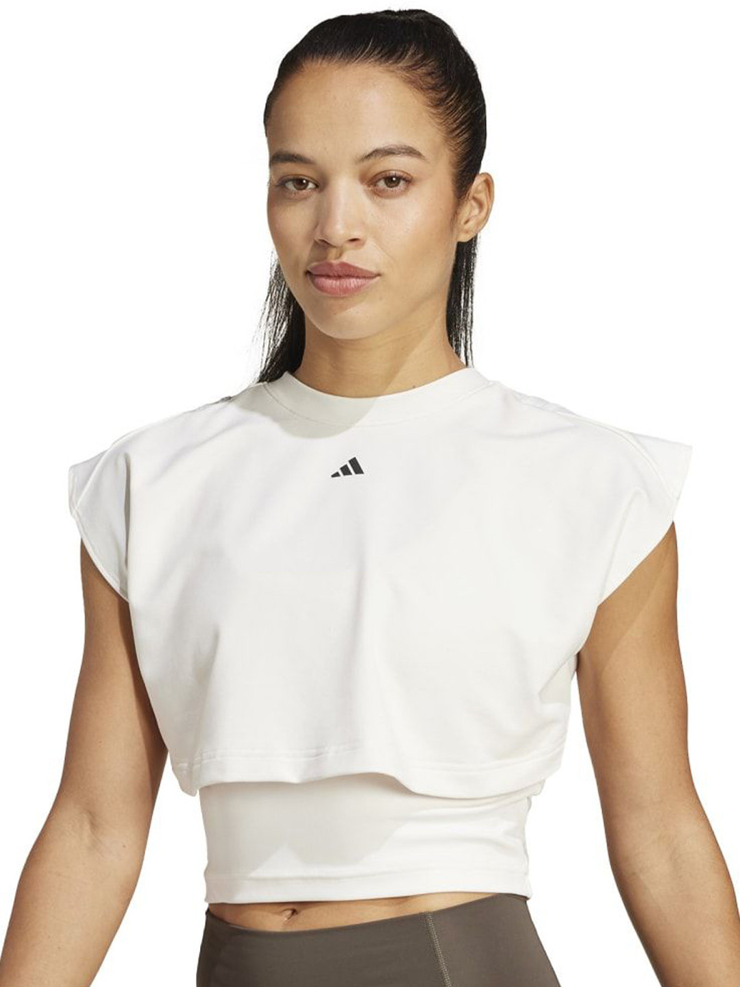 ADIDAS Women POWER 3S Boxy Top