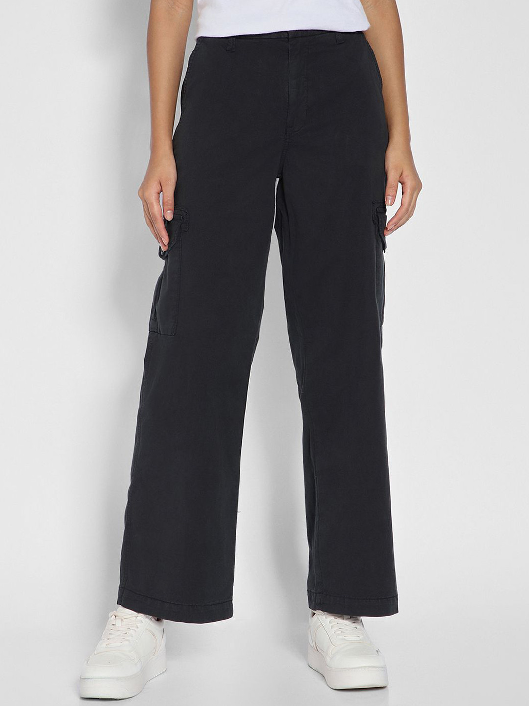 AMERICAN EAGLE OUTFITTERS Women Stretch High-Waisted Trouser