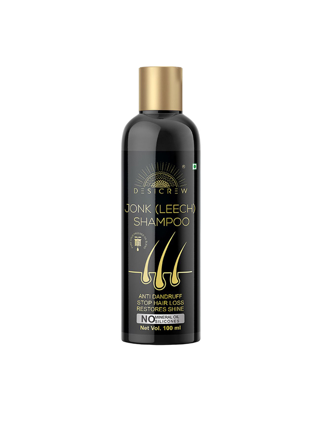 Desi Crew Jonk (Leech) Anti Dandruff Shampoo - 100 ml