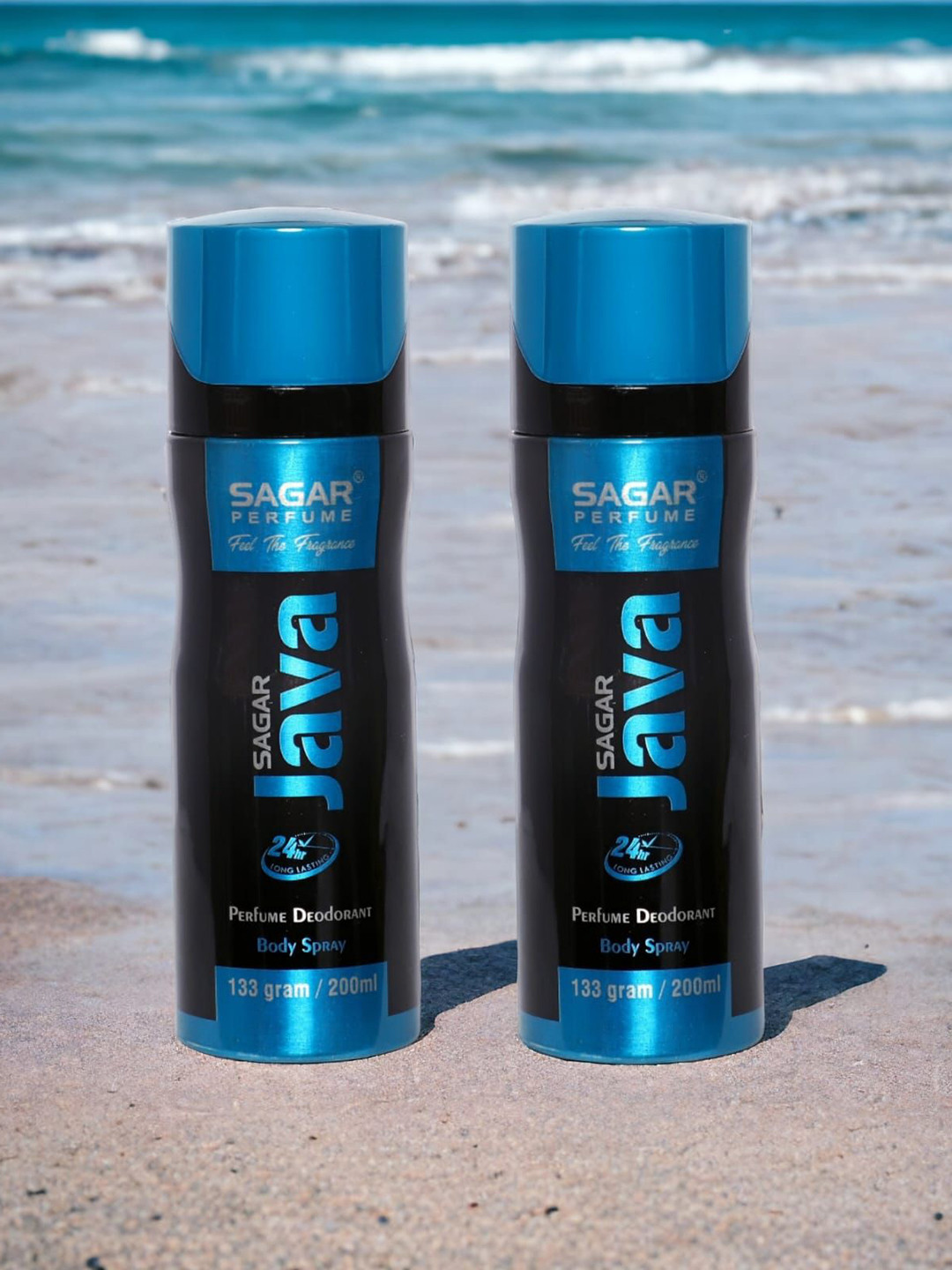 SAGAR PERFUMERY Set Of 2 Java Long Lasting Odour Control Deodorant - 200 ml Each