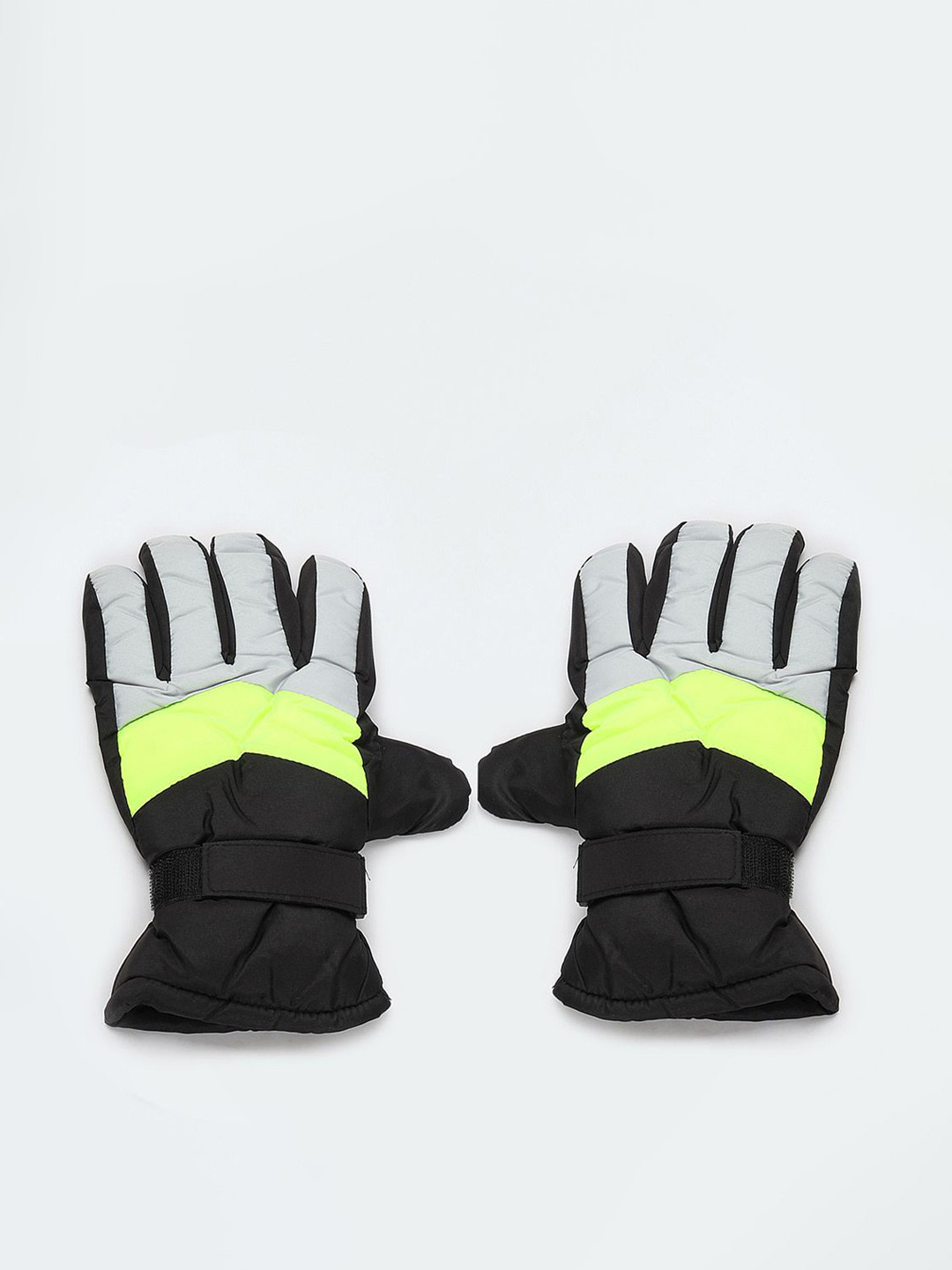max Men Patterned Biking Gloves