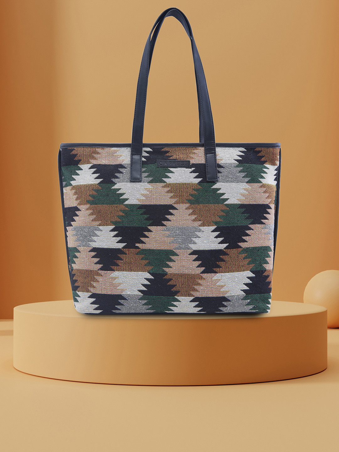 Caprese Edwina Women Tan Large Tote Bag