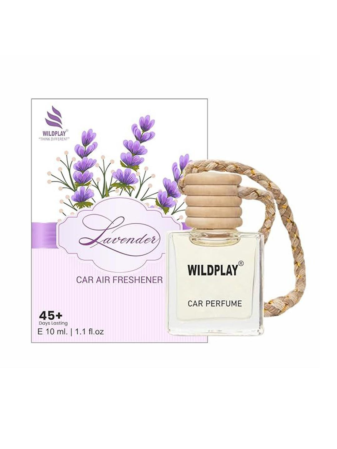 WILDPLAY Purple Lavender Car Air Freshener - 10 ml