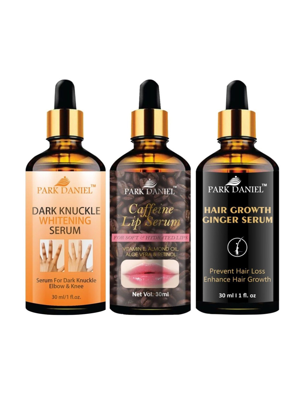 Park Daniel Set Of 3 Serum Combo - 30 ml Each
