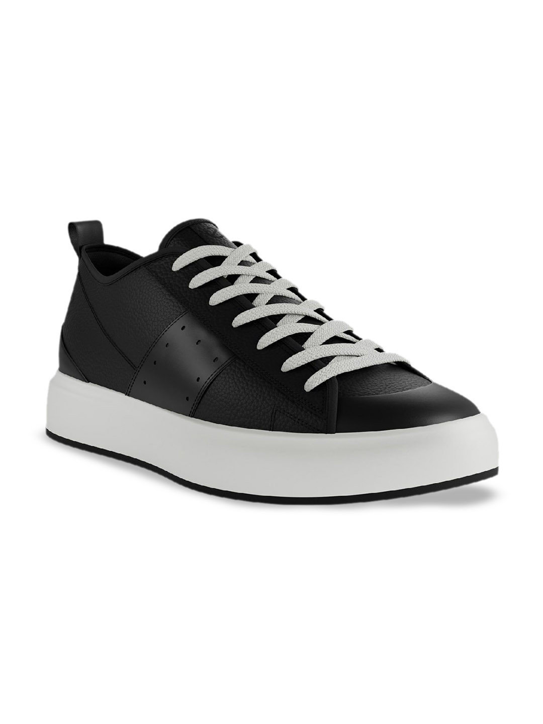 ECCO Men Leather Sneakers