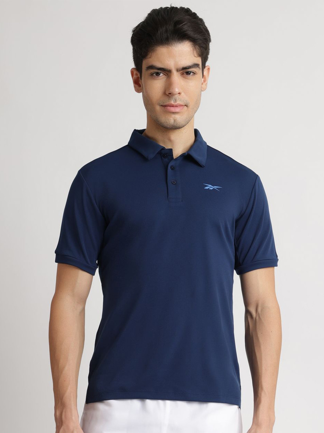 Reebok Brand Logo Printed Short Sleeve T-Shirts