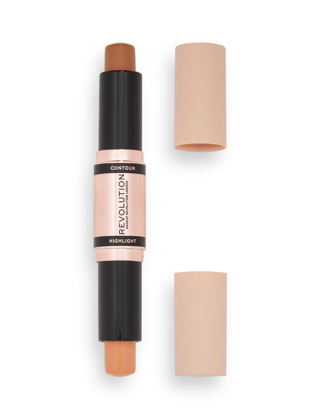 Makeup Revolution London Fast Base Double Ended Contour & Highlight Stick - Dark